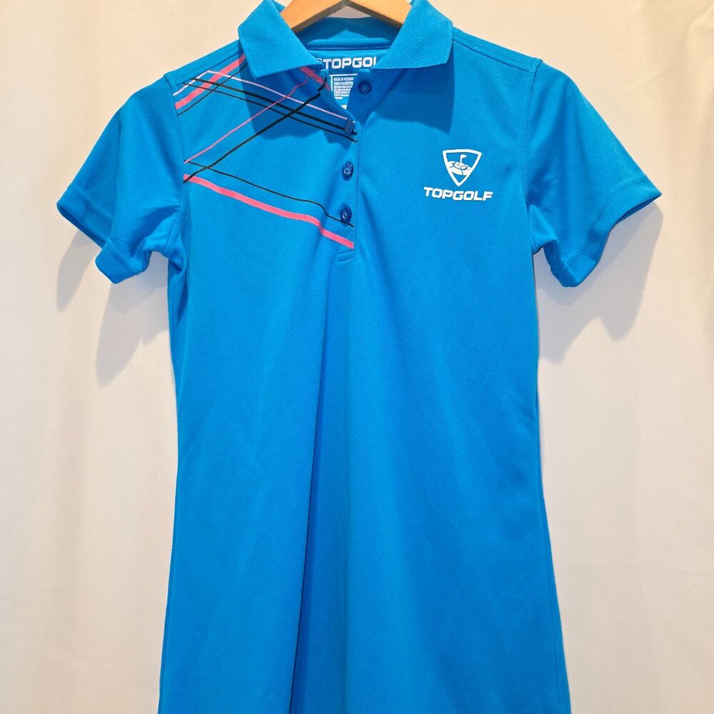 Top Golf Women's Blue Golf Polo, Size Small, New in Package